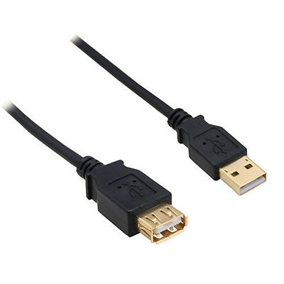 Renkforce Cavo USB 2.0 USB-A, presa USB-A, 10.00 m, contatti placcati in oro Renkforce Cavo USB 2.0 USB-A, presa USB-A, 10.00 m, contatti placcati in oro