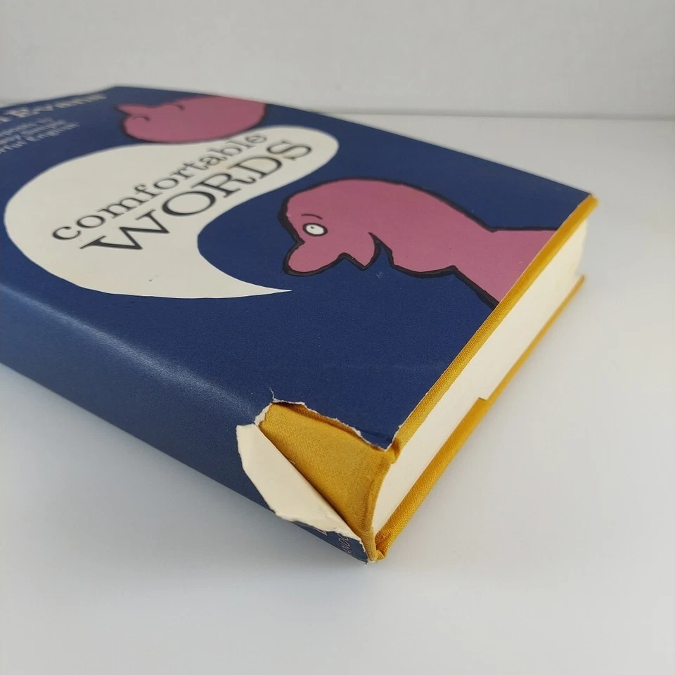 Comfortable Words Bergen Evans 1961 1st Printing Random House HCDJ  - Image 3 of 4