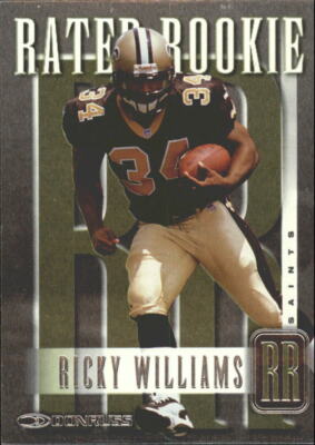 1999 Donruss Rated Rookies #RR3 Ricky Williams /5000 - NM-MT