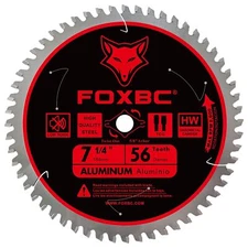 Circular Saw Blade 7-1/4 inch 56T Metal Cutting for Aluminum, Copper, Plastic