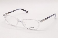 NEW NINE WEST NW5173 000 CLEAR BLUE AUTHENTIC DESIGNER FRAMES EYEGLASSES 52-16