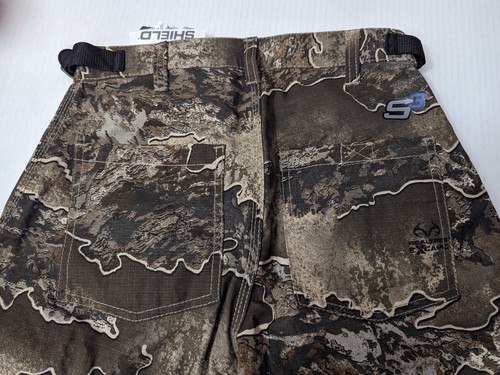 Shield Realtree Excape Youth Fused Cotton Pant Hanting Outdoors Camo Size L NWOT - Picture 6 of 9