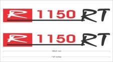 2pcs R1150RT stickers for BMW R 1150 RT color red/black
