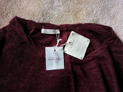American Vintage Pure Alpaca Wool Omaha Longline Pullover Jumper - Picture 5 of 7