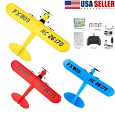 RC Plane Remote Control 2.4G 2Channel RC Airplane EPP RC Aircraft for Adult Kids
