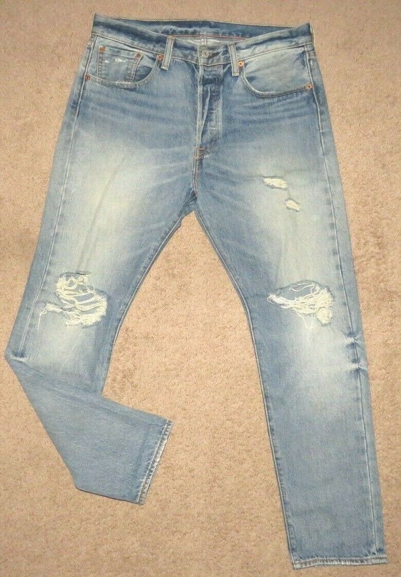 levi's 501 custom tapered mens