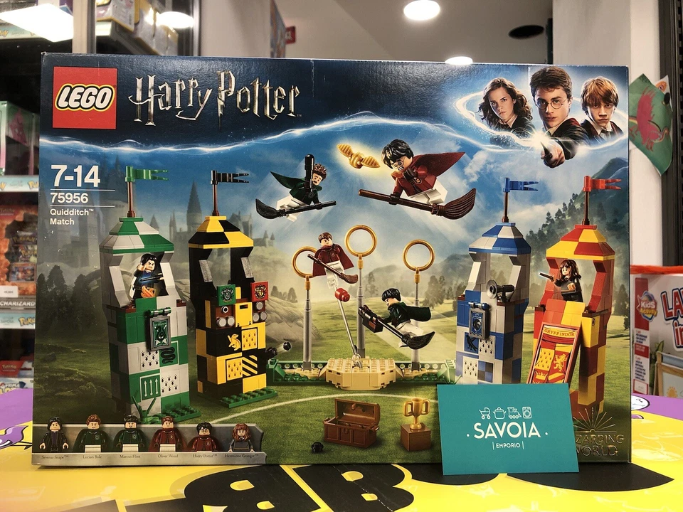 LEGO HARRY POTTER 75956 - Partita Di Quidditch- Nuovo Sigillato