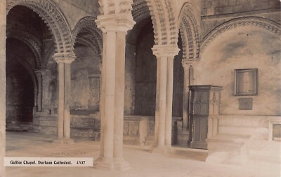 POSTKARTE - DURHAM CATHEDRAL - THEGAILILEE CHAPEL - ECHTFOTO