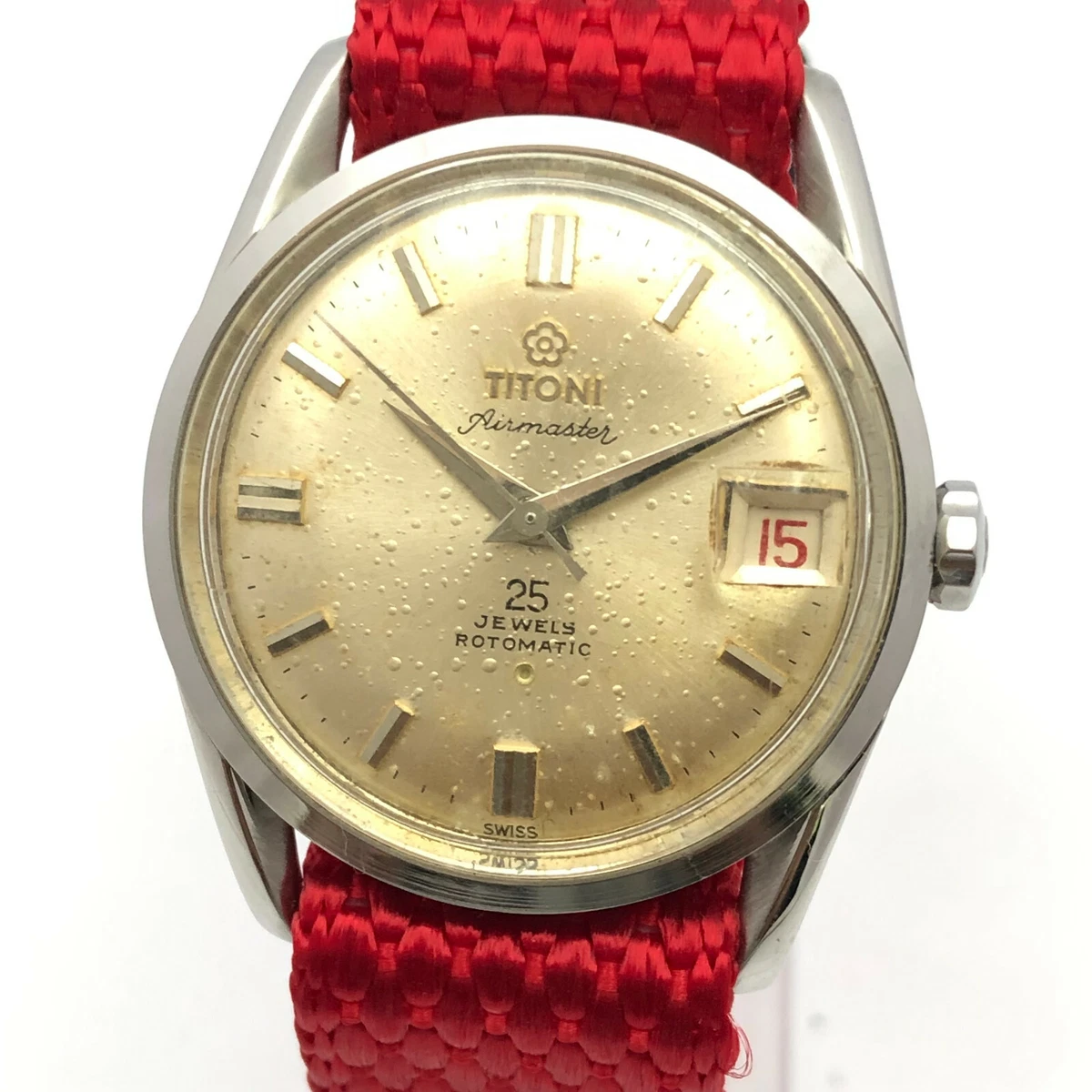 Titoni airmaster 25 jewels rotomatic price cheap