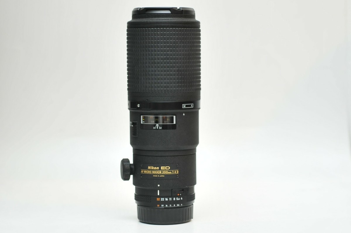 Nikon Micro-Nikkor 200mm f/4.0 Lens SN 410193 | eBay