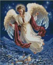 Christmas Angel Counted Cross Stitch Chart No.49-104 