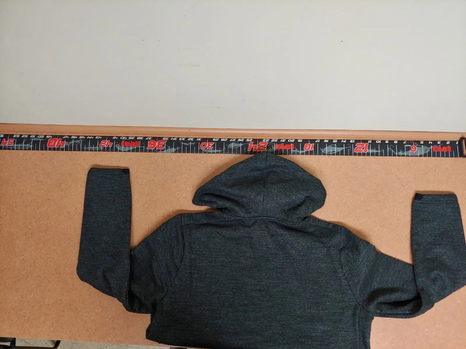 FLX Active Outdoor Comfort Fleece Pullover Hoodie Black Large