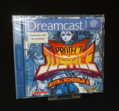 Project Justice: Rival Schools 2 SEGA Dreamcast Spiel Neu OVP mit Folie