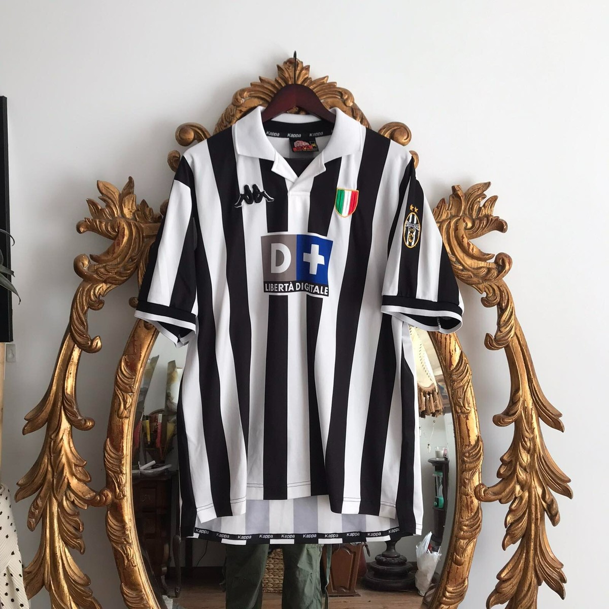 98-99 Kappa JUVENTUS DEL PIERO ユニフォーム Juventus 1997/98 Del Piero 10 Kappa Home Soccer Football