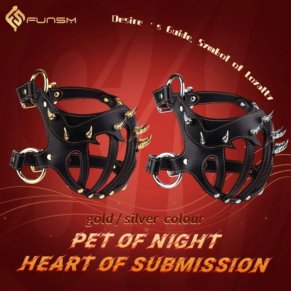 SM Desire Forbidden Mask Fetish BDSM Collar Gothic Punk Latex Mask for Women - Image 2 of 4