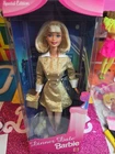 Vtg 1997 Mattel Dinner Date Barbie Blonde Doll #19016 NRFB Gold Dress Blue Eyes