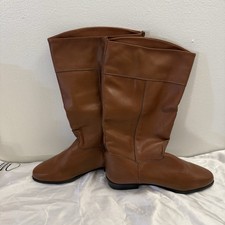 L.L. Bean Vintage 70 s - 80 s Women s Tall Leather Boots SZ 8.5 B Brown Canada