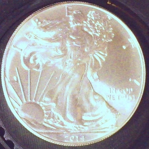 2014 WALKING LIBERTY SILVER DOLLARS  UNCIRCULATED