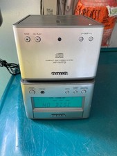 Aiwa XR-M75 Compact CD/Cassette Deck/AM/FM/ MISSING AMPLIFIER PARTS/REPAIR
