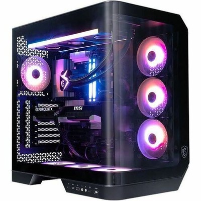 MSI Vision ZS 9NVV-2080US - White Gaming Desktop - AMD RyzenAnd#8482; R9-9950X3D