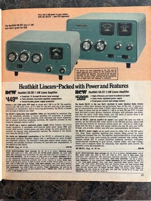 Unbuilt Unassembled Heathkit SB-221 w/ 10m mod kit (SB-220), HV