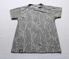 Mossy Oak Youths Washed Out Crew Neck Camo Tee Lb3 Original Bottomland Medium