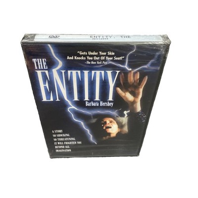 Entity (DVD, 1981) Barbara Hershey Horror Film. Rare. OOP. New Sealed