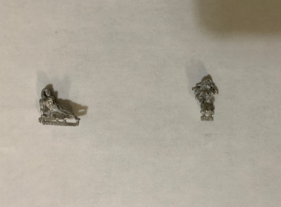 Warhammer 40,000 Dark Eldar Slave and Prisioner Unreleased