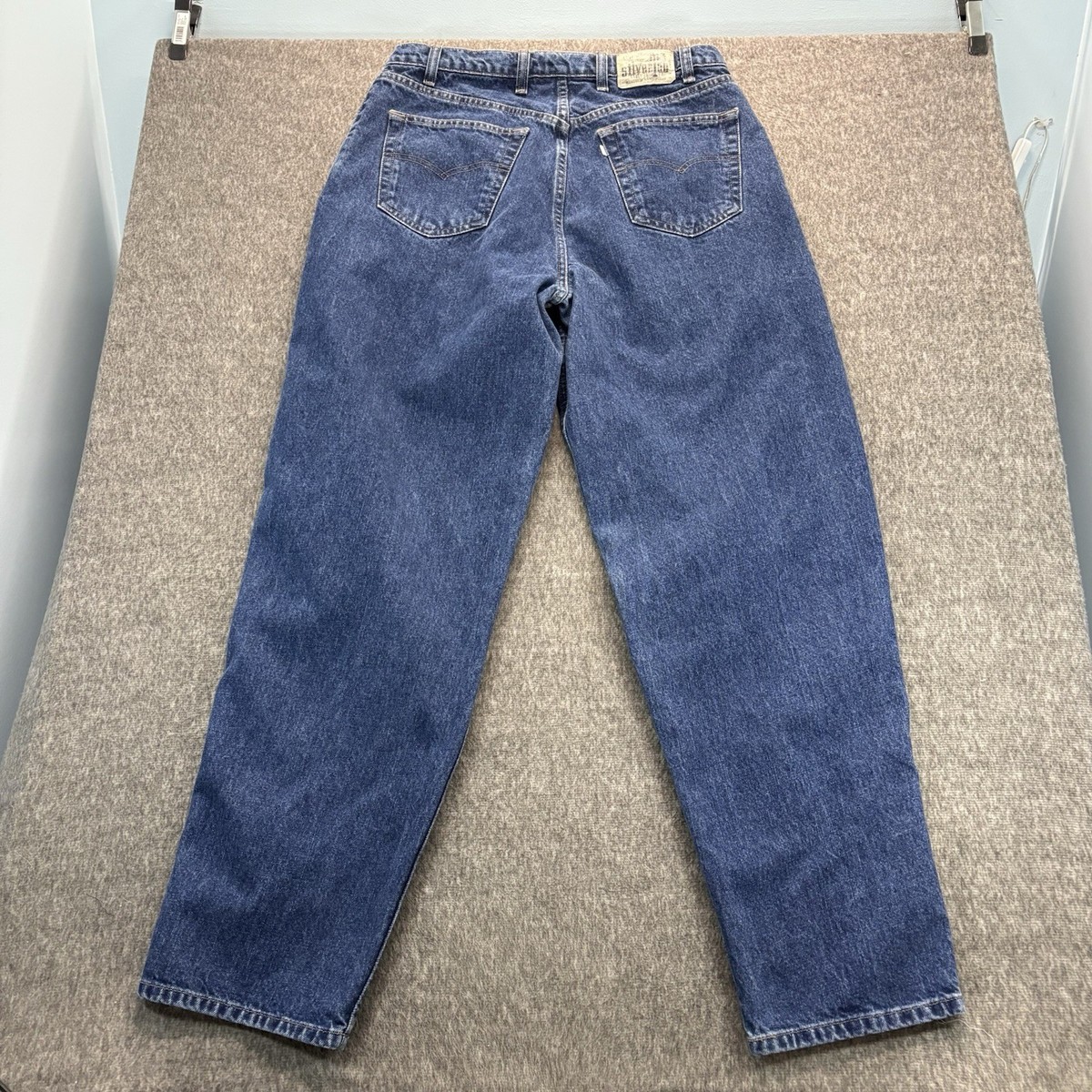 Levis Silver Tab Jeans Men 36x34 Baggy Med Wash Loose Fit Baggy