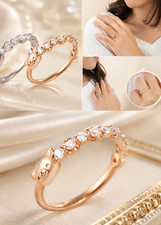 Rilakkuma Eternity Jewelry Accessory Ring Size US7 Japan 13 Pink gold