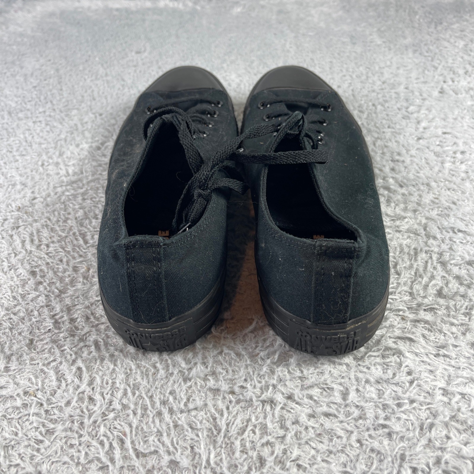 Converse Chuck Taylor All Star Low Top Black Monochrome Sneakers M5039 Mens 12 thumbnail 3