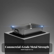 Galvanized Steel Tote Heavy-Duty Warehouse Equipment Seamless Construction