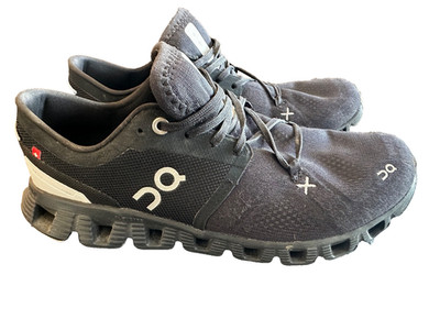 On Cloud X 3 Women's Running Shoes Black Size 8.5