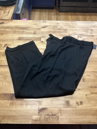Pantalones de traje gs con comodidad continua 52 28 para hombre pantalones de vestir grandes y altos