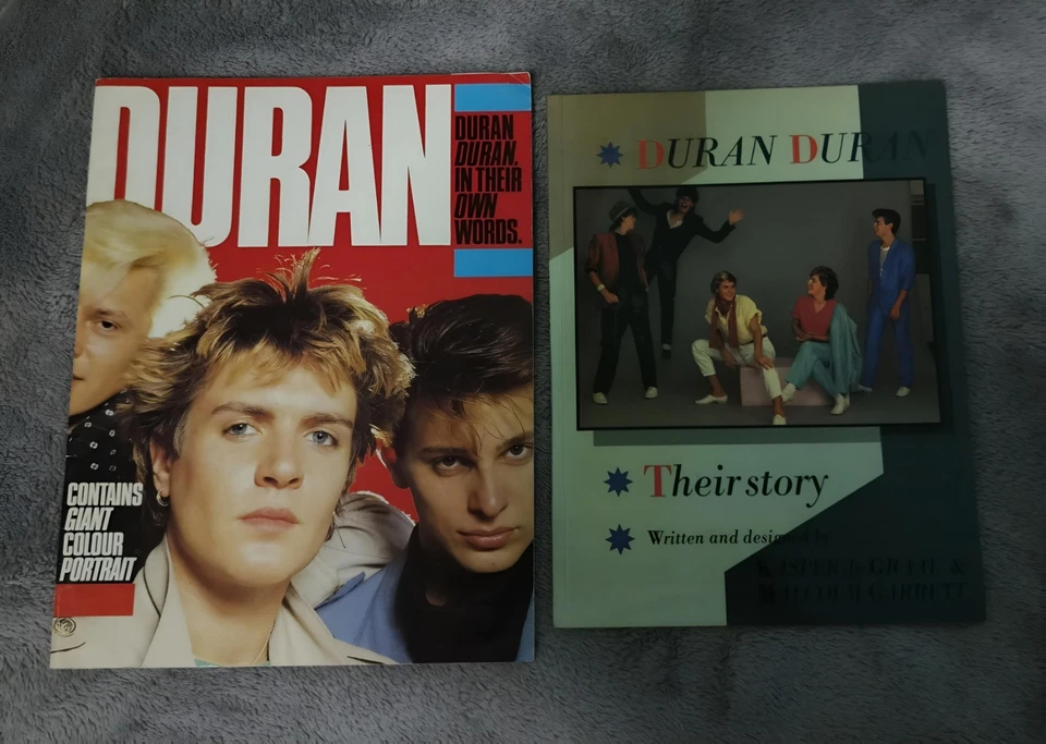 DURAN DURAN 4 Official Books Sing Blue Silver, Their Story, Japan Tour Book 1984 - Imagen 3 de 3
