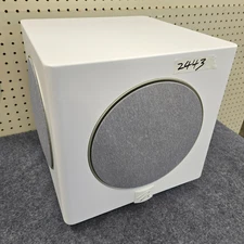 MartinLogan Abyss 8 - 8”  Powered Subwoofer, Satin White (Used) c#2443