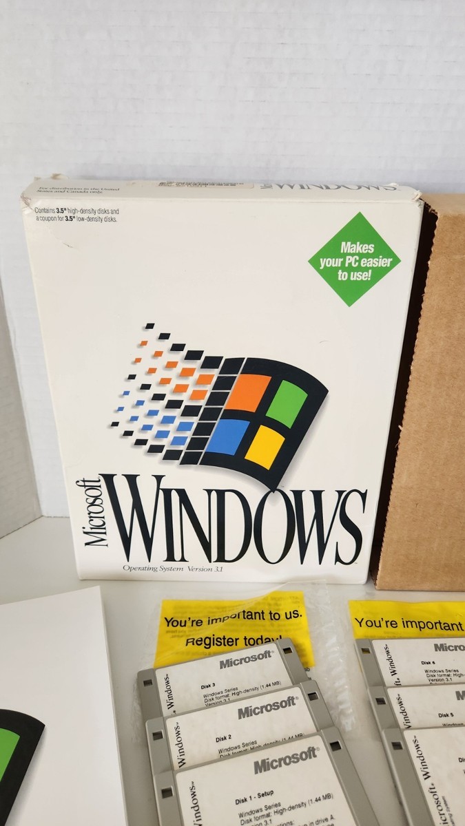 Microsoft Windows 3.1 for sale online | eBay