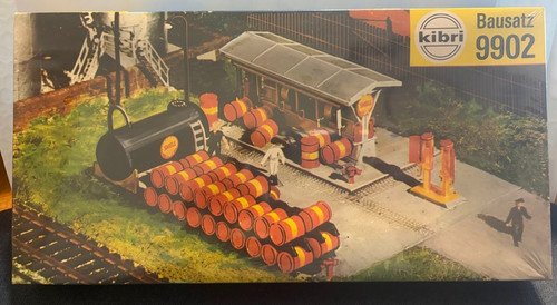 De colección - KIBRI - Escala HO -9902 Bausatz 9902 Shell Fuel Depot | Condition: New