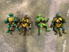 Vintage TMNT 1988 Hard Head Playmates Lot of all 4 Turtles Figures