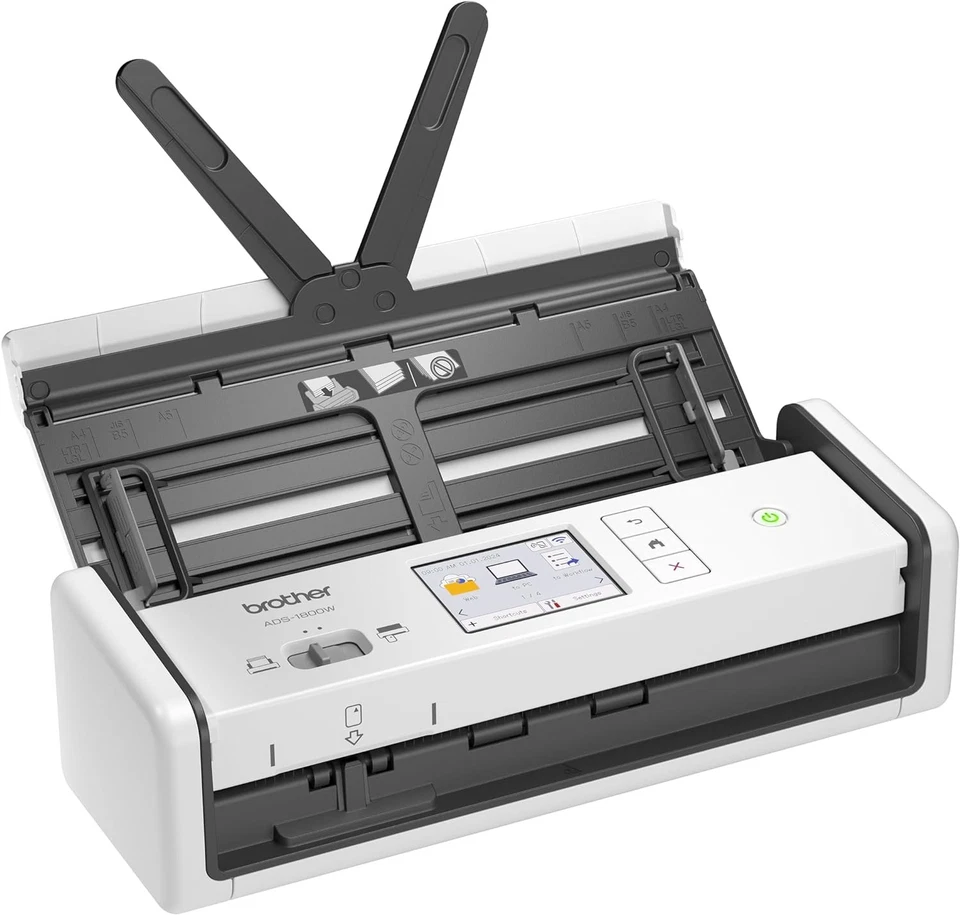 Brother ADS-1800W - Wireless Scanner - Compact and Portable - Image 4 of 4