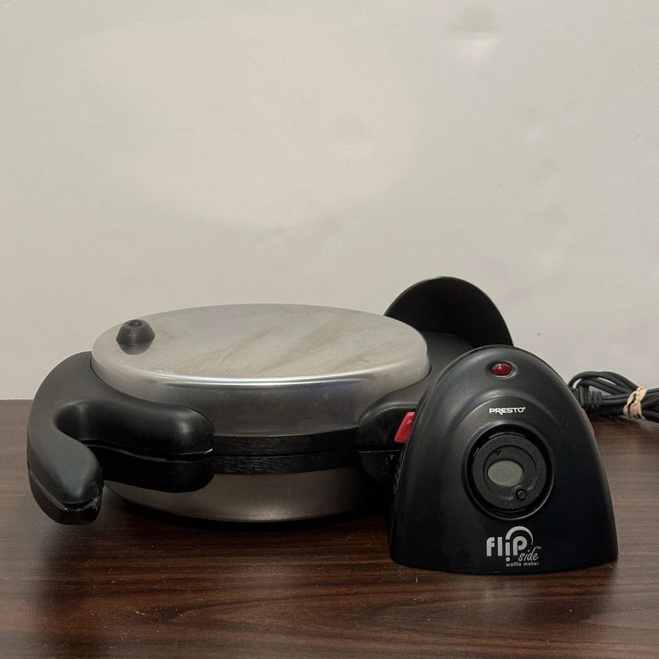 Presto FlipSide Gofrera Belga Eléctrica Antiadherente Temporizador Digital PROBADO Foto 2 de 4