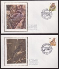 Belgium 1994 Fauna, Birds, Andre Buzin - FDC silk