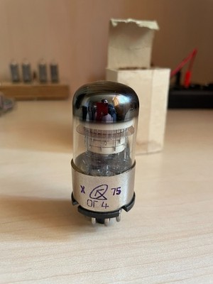 OG-4 Dekatron Zählröhre NOS NIB mit Originalverpackung
