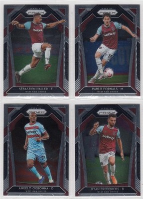 4 * P. FORNALS S. HALLER A. OGBONNA R. FREDERICKS * 2021 PRIZM WEST HAM