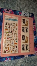 Paper House Cat Stickers Sticky Pix Life Organized Cats Kittens Lot 2 Packs