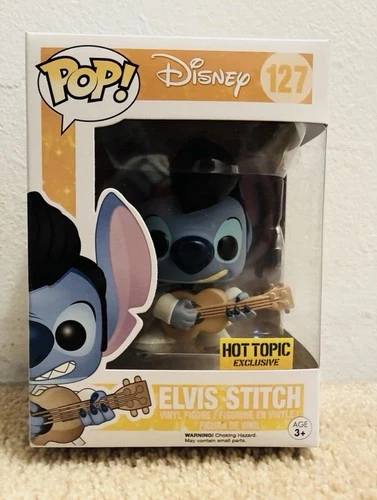 Funko Pop! Elvis Stitch #127 Disney Lilo & Stitch Hot Topic Exclusive