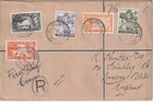 CAYMAN ISLANDS: First Day Cover, Registered  FDC, Georgetown 1938.