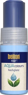 belton free Lackstift 9 ml enzianblau hochglänzend RAL 5010 Lack Korrekturstift