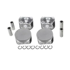 DNJ Piston Set for 1 Engine .020in .50mm Oversize with Piston Pins Direct Fit