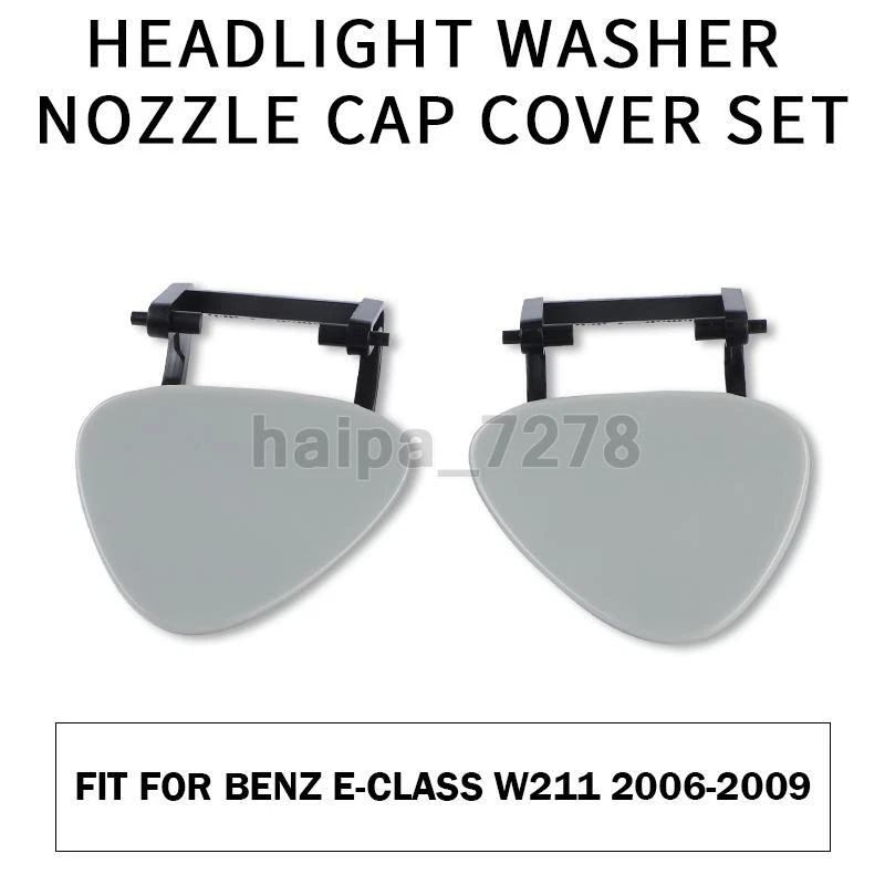 Headlight Washer Nozzle Cover Cap For Mercedes Benz E-Class W211 E280 E350 E320 - Imagem 3 de 4